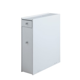 Proman Products Bathroom Floor Cabinet Wood in Pure White