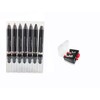All Seven Eyeshadlow/Eyeliners shades plus Free Trio Sharpener Colour Eye