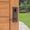 Kwikset 971HFLSQF-514 Single Cylinder Interior Halifax Lever Trim with Square