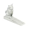 Relaxdays Door Stop Cat Cast Iron Door Stop for Floor,