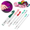 7Pcs Crochet Hook Set, Plastic Color Needles DIY Craft Ergonomic