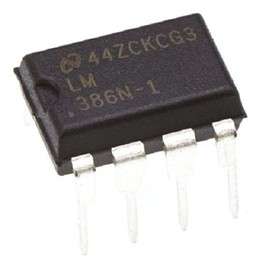 LM386N-1/NOPB Audio Amplifier POutput: 325mW 1 Amplifier Assembly: AB DIP8 Texas INS