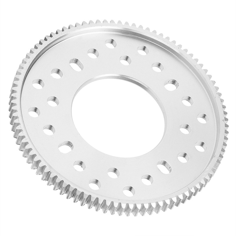 90 Tooth Cylindrical Aluminum Gear StraightTooth Deceleration Overspeed Parts 32mm