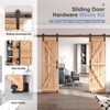 EaseLife 10 FT Double Sliding Barn Door Track and Handle