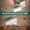 BeaverCraft Leather Strop for Knife Sharpening - Dual-Sided Knife Strop