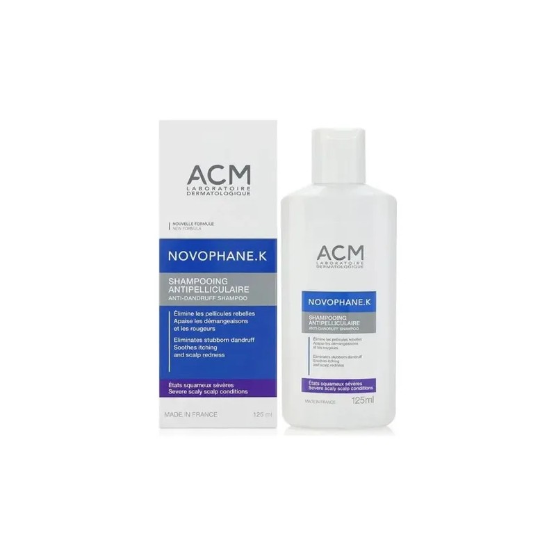 Novophane K Shampoo Anticaspa A C M Made in France