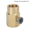 Mini Brass Filling G1-2 to W21.8-14 Soda Water Valve Adapter