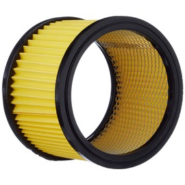 Einhell Original Einhell Faltenfilter mit Schraubdeckel (Nass-Trockensauger-Zubeh?r, 150 mm, passend fr Einhell Nass-Trockensauger, filtert Staub und schtzt den Motor)