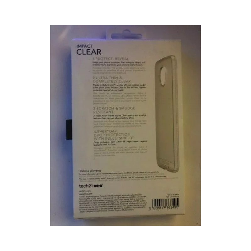 tech21 Tech 21 Clear Impact & Scratch / Drop Protection