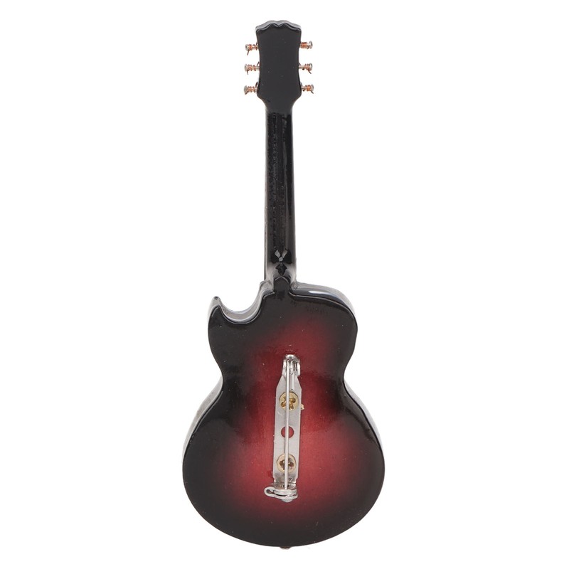 Musical Instrument Lapel Pins Vivid Guitar Appearance Women's Brooch Pin