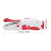 BORDSTRACT Hand Sewing Machine, Portable Mini Small Electric Double Needle