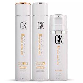 Champú y acondicionador GK HAIR Balancing 300 ml con crema Leave In 130 ml