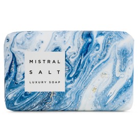 Mistral Bar Soap Organic Shea Butter, Salt, 2 Bars