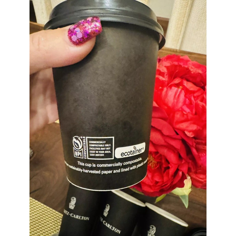 Ritz Carlton 6 Ritz Carlton Coffee Cups PAPER RITZ cup