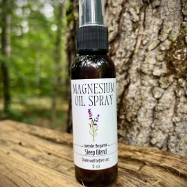 Magnesium Oil Spray Sleep Aromatherapy Mist Magnesium Chloride Lavender Chamomile Essential Oil Body Spray Relaxation Nighttime Wellness Skin Care Spray