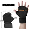 QWORK® Workout Gloves Gym Gloves for Weightlifting, Pull Ups, Cross