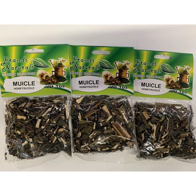 Brands Natural New Muicle Herbs 3 bags 1oz Each Muycle
