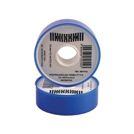 Adam Hall 12m x 12mm x 0.1mm White Teflon PTFE Hydraulic Water Seal Check