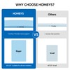 HOMBYS 60" L High Density Sagging Mattress Support with Flat