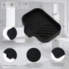 Timotech Jabonera para Baño con Boquilla de Drenaje, Soporte de
