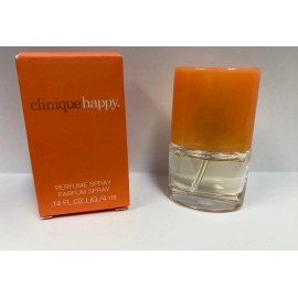 Clinique 3 Clinique Happy Perfume Spray EDP 0.14 Oz/4ml For Women Travel Size NIB