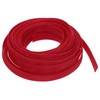 sourcing map Expandable Sleeving,1/2-inch 25ft Cable Sleeve, Red