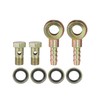 A ABSOPRO Banjo Bolt M10x1 8mm Banjo Hose Barb Bolt