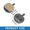 A ABSOPRO Resin Bicycle Disc Bike Brake Pads for Jak-5