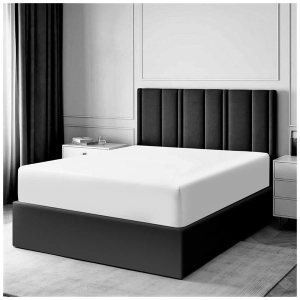300 Thread Count Super King Fitted Sheet- 100% Egyptian Cotton