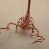 Wire Wrapped Scorpion 16ga Copper Cactus Garden Desk Home Decoration