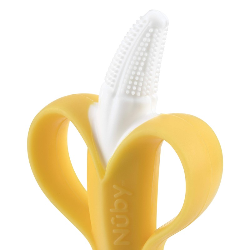 Nuby Nananubs Banana Massaging Teether – Baby Teething Toys 3