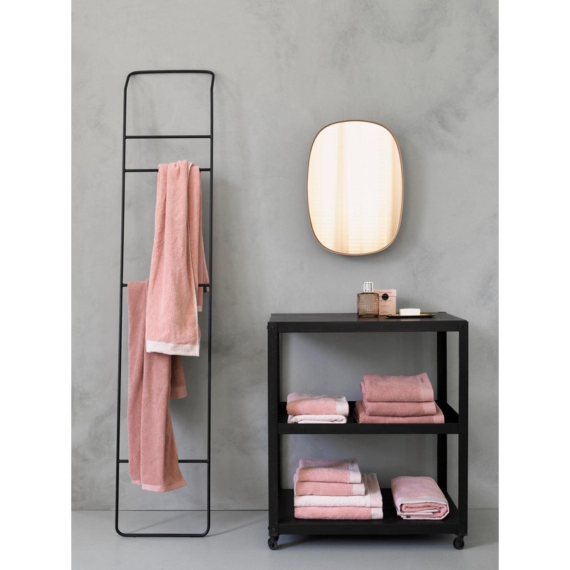 ESSENZA Connect Organic Plain Rose Towel 60 x 110 cm