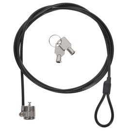 Operitacx Laptop Sicherheitskabelschloss mit Schlüssel Robustes Kabel Diebstahl für Laptops Tablets Pcs Drehbarer Schlosskopf Kompatibel mit Standard Sicherheitsanschlüssen