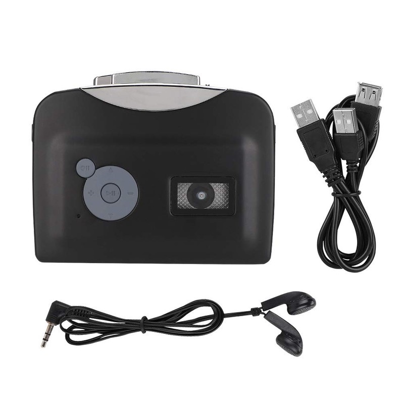 Cassette Player USB Cassette Converter Tape to MP3 Recordings Music