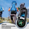 Compass with Carabiner Hook, Compass Carabiner Mini Compass Outdoor Compass