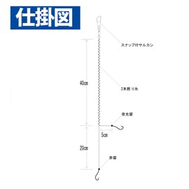 ハヤブサ(Hayabusa) 投げ釣り+a ショート快適 2本鈎3セット NT532 7-1.5