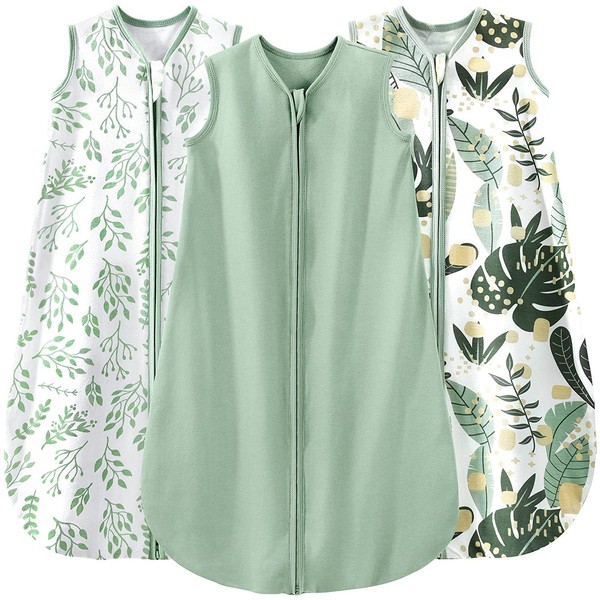 Yoofoss Baby Sleep Sack 6-12 Months 100% Cotton Baby Wearable