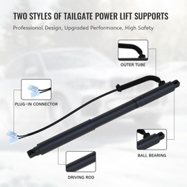 Liftgate Actuator Fit for 2011-2015 Ford Explorer Rear Hatch Lift Struts, Trunk Tailgate Power Shock Support Replacement BB5Z14B351A BB5Z78406A10B Left&Right, 1 Pair, 2Pcs