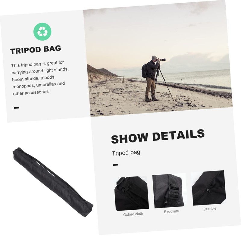 Tofficu Tripod Carrying Bag with Handle Durable Storage Bag for