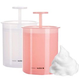 Face Foam Maker Rich Cream Foamer Skincare Tools Travel Household Convenient Quick Lightweight Cup Whip Wash Facial Skin 2 Pieces