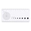 VAXATO Wound Measurement Tools Wound Measuring Ruler Medical Ruler Wound