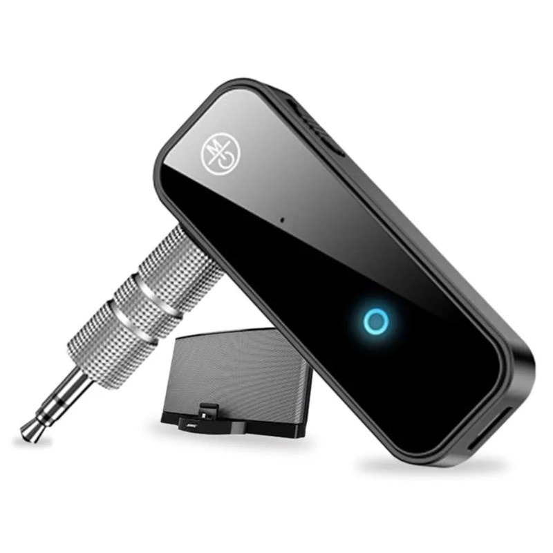 Bluetooth 5.0 Receiver 3.5mm Interface 2 in 1 AUX Adapter