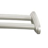Moen Brushed Nickel Adjustable 57 to 60-inch Stainless Steel Double