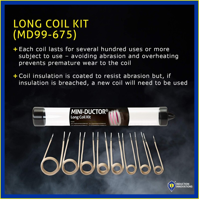 Induction Innovations MD99-675 Mini Ductor Long Coil Kit