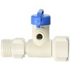 John Guest PASVPP5 Angle Stop Adapter Valve, 1/2" x 3/8"
