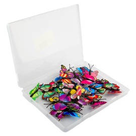 Bojueshaw 30PCS Butterfly Push Pins – Creative Decorative Thumbtacks for Photos, Notes, and DIY Projects, Vibrant and Versatile