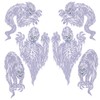 Beistle Printed Scary Spirit Props, 31" to 39", 6 Pieces
