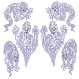 Beistle Printed Scary Spirit Props, 31" to 39", 6 Pieces In Package