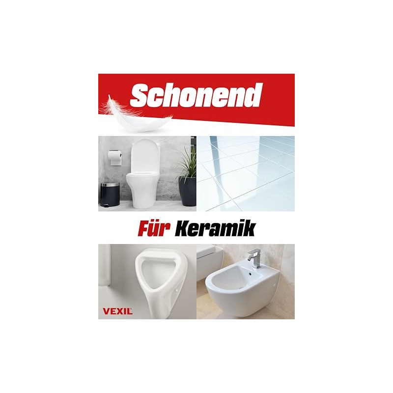 VEXIL® Urinsteinentferner EXTRA STARK - 2x 1000 ml - entfernt