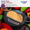 Taco Shell Tongs for Frying by StarBlue - 8 Inch